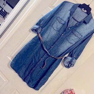 Denim dress